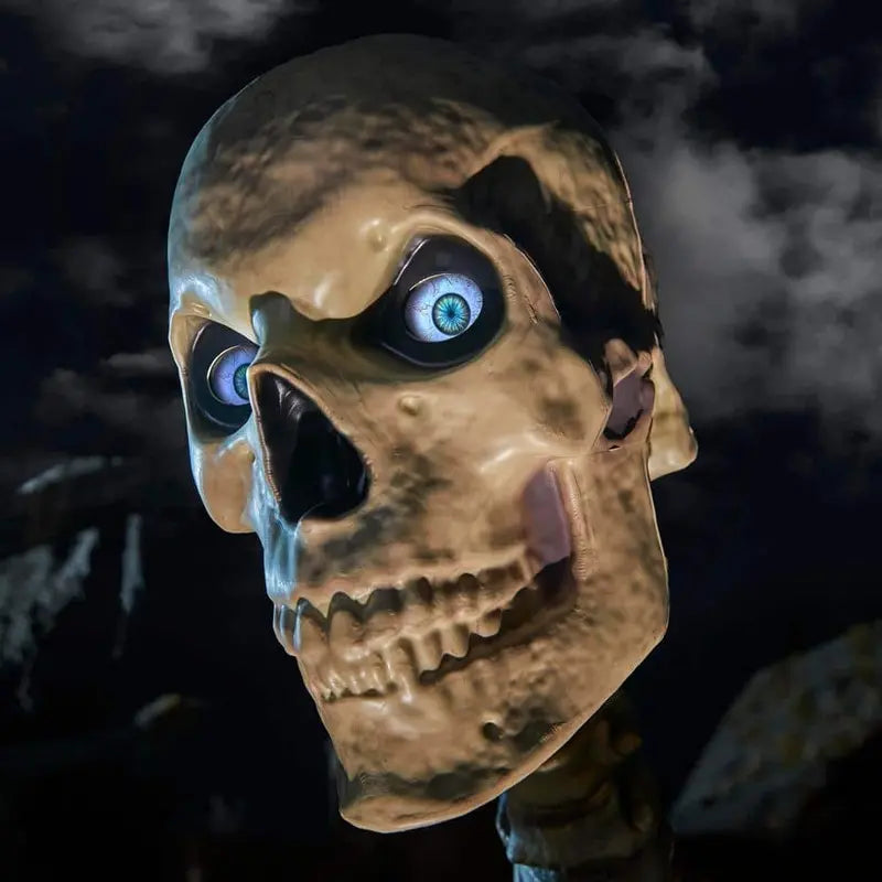 LifeEyes LCD-Equipped Giant Skeleton  Realistic Animated Eye Display