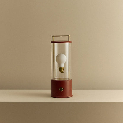 The Muse 2.0 Portable Lamp in Pomona Red