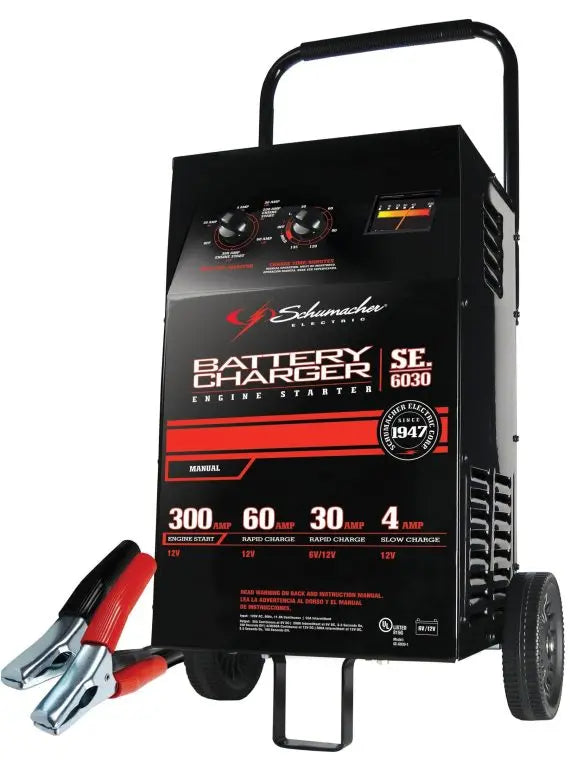 2025 Manual 6V/12V Battery Starter and Charger  Compact Dual-Voltage Engine Starter