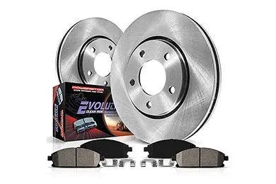 Autospecialty Front Replacement Brake Kit-OE Brake Rotors   Ceramic Brake Pads