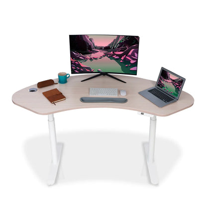 Bureau assis debout incurvé - DYNAMIC CURVE
