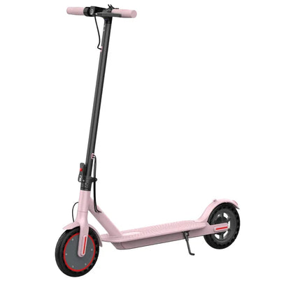 Compact 350W Foldable Electric Scooter Featuring 8.5″ Solid Tires and Quick-Fold Mechanism