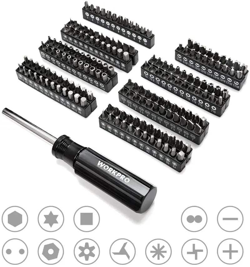 WORKPRO 450-Piece Mechanics Tool Set  Professional-Grade Kit in Heavy-Duty Storage Case