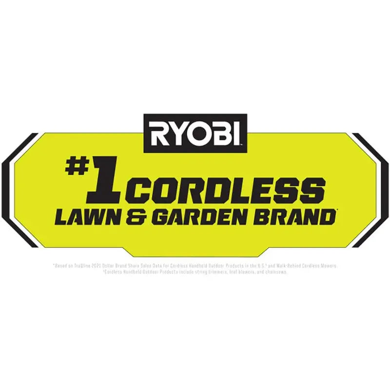 RYOBI ONE+ 18V 13 in. Cordless Battery String Trimmer/Edger with 4.0 Ah Battery and Charger P20180