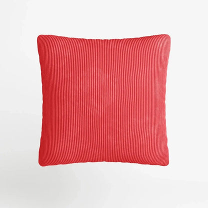 Coussin en velours rose d houssable 40x40cm