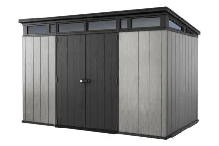 Keter Cortina 11 ft. x 7 ft. Weather-Resistant Resin Storage Shed