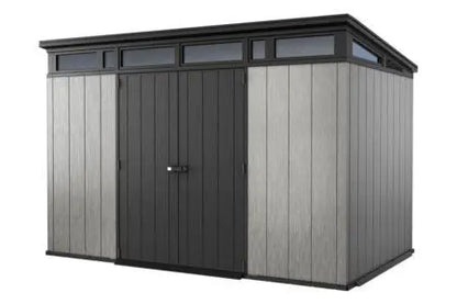Keter Cortina 11 ft. x 7 ft. Weather-Resistant Resin Storage Shed