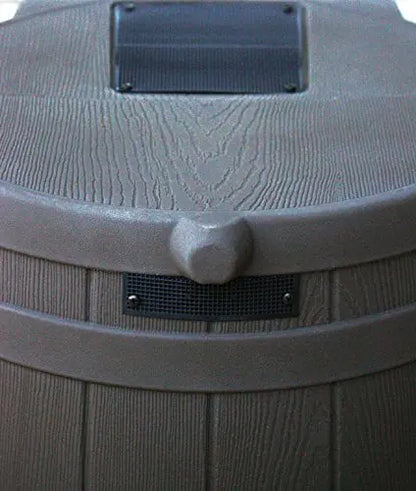 Good Ideas Rain Wizard 50 Gallon Rain Barrel  Oak