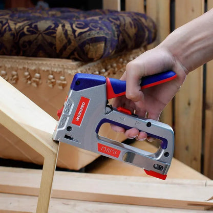 WORKPRO Manual 4-in-1 Staple & Brad Gun  Includes 3000 Staples & 1000 Brads
