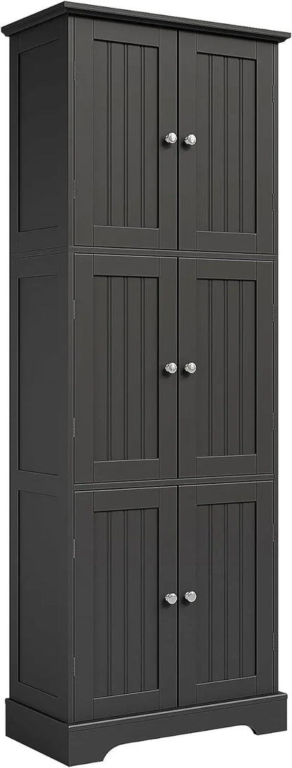 ChooChoo Six-Door Freestanding Bathroom Floor Cabinet