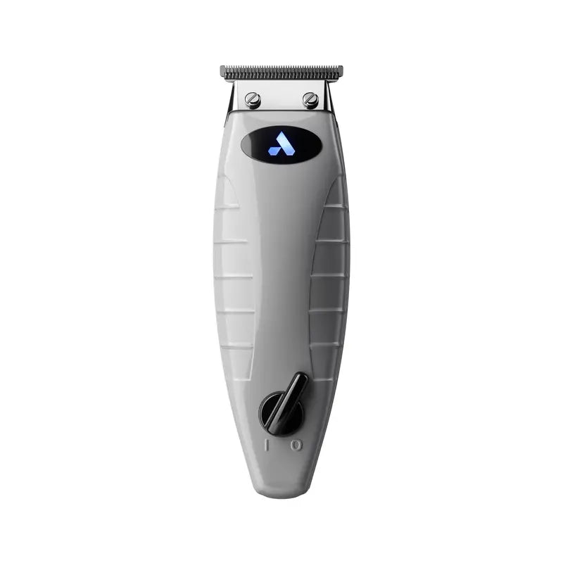 Andis Professional Corded/Cordless T-Outliner Trimmer, Carbon Steel Blade, Heavy-Duty Motor, Grey