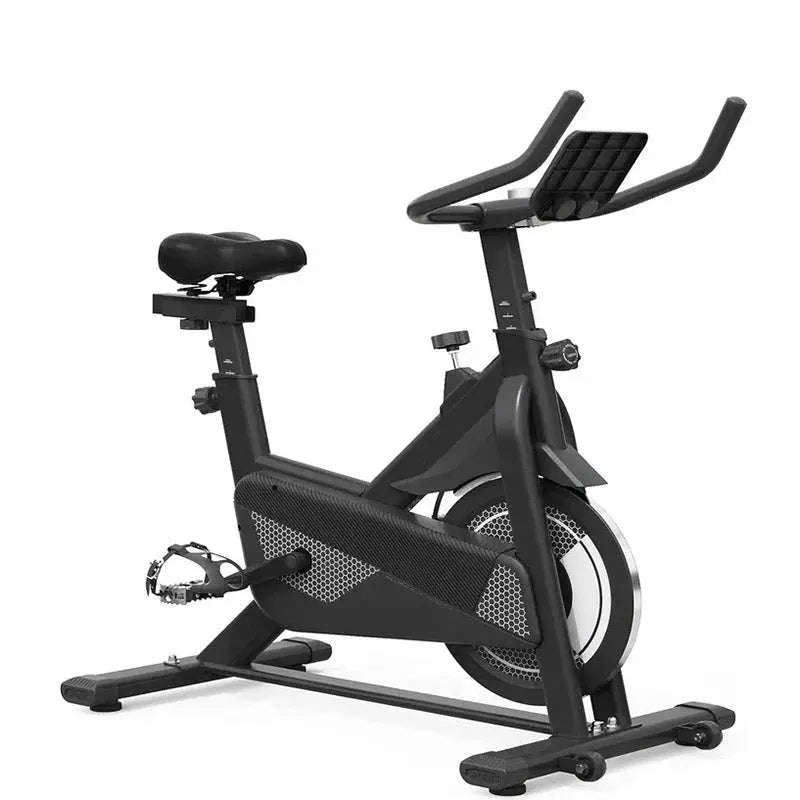 Heavy-Duty Indoor Cycling Bike  300lb Capacity, Silent Belt Drive, LCD Monitor & Heart Rate Sensors