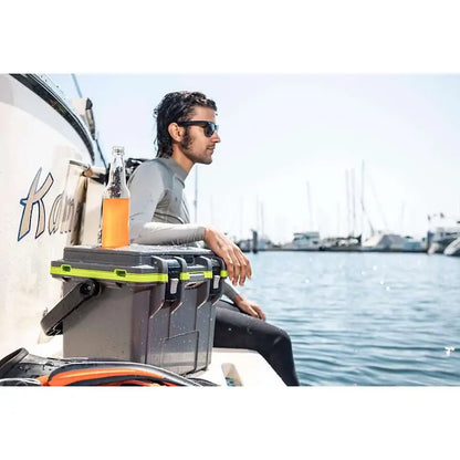 Pelican 14QT Elite Cooler  Superior Insulation, Multiple Cooling Zones, Bottle Opener, Dry Box, Rugged Handle