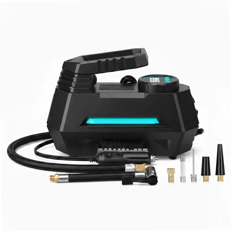 Digital 12V Tire Inflator with Auto Shut-Off, LED Display & 100 PSI Capacity