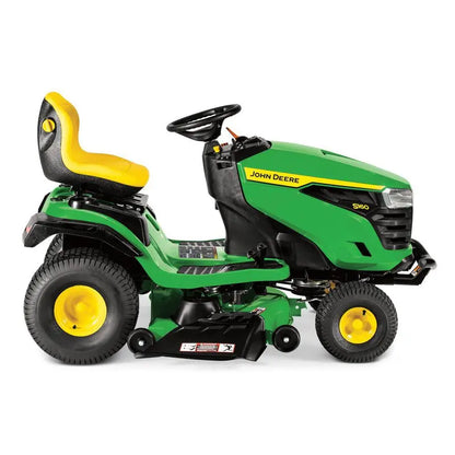 John Deere S160 48-Inch Riding Lawn Tractor  24 HP V-Twin Gas Hydrostatic Mower with Enhanced Cutting Versatility