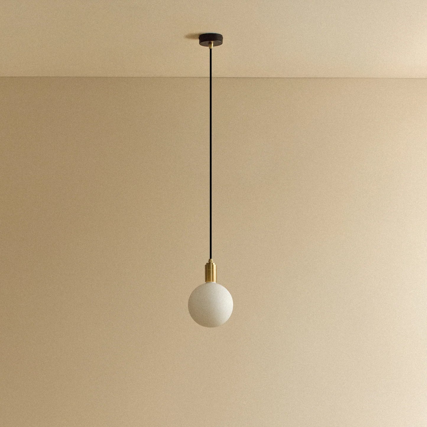 Sphere IV Pendant Light in Brass