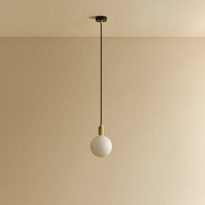 Sphere IV Pendant Light in Brass
