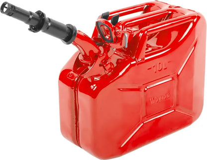 Authentic CARB Jerry Can with Spout, 5.3 Gallon (20L), Red  Durable Fuel Container