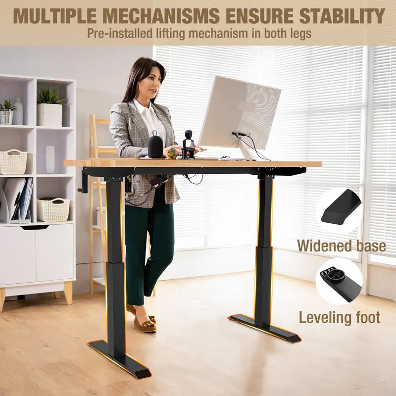 WORKPRO Adjustable Crank-Height Workbench  47.2″ x 23.6″, 300-LB Load Capacity
