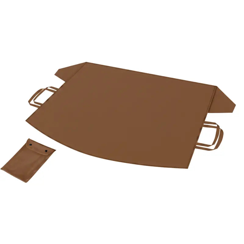 600D Oxford Windshield Snow Cover with Adjustable Strap Mount  Four Size Options
