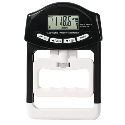 Digital Grip Strength Tester with Backlit LCD Screen and Precision Calibration