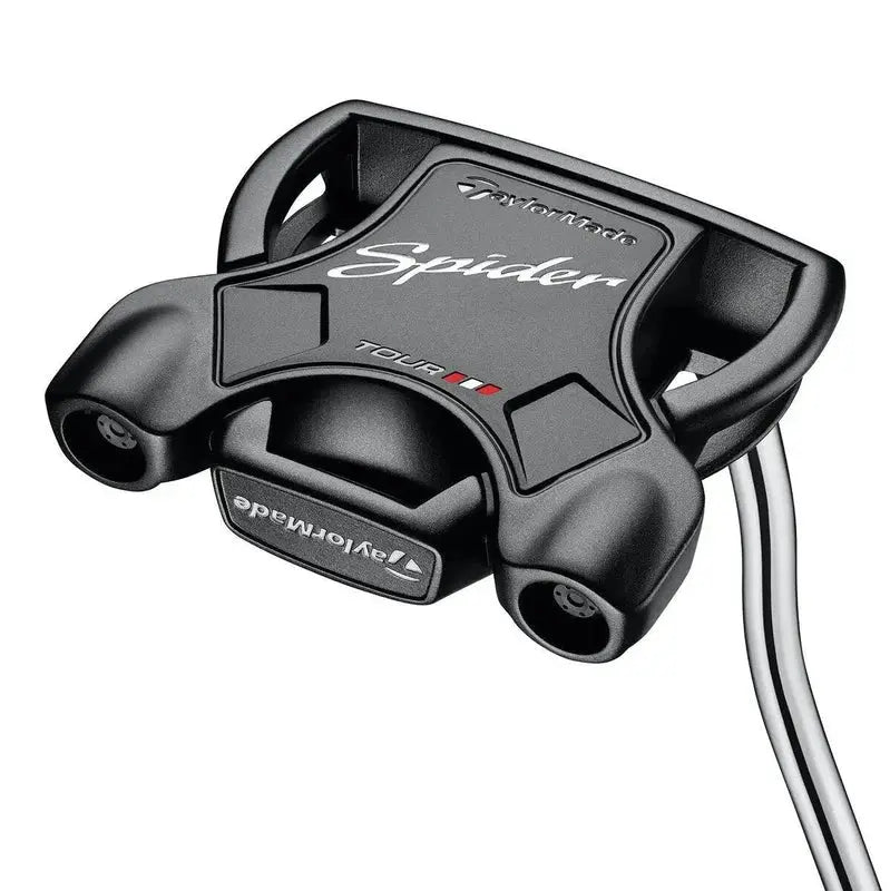 TaylorMade Spider Tour Black Double-Bend Putter  Tour-Validated Precision Mallet