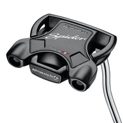 TaylorMade Spider Tour Black Double-Bend Putter  Tour-Validated Precision Mallet