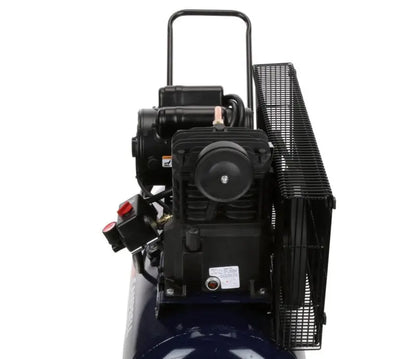 20-Gallon Portable 135-PSI Electric Horizontal Air Compressor