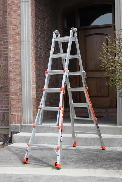 22-ft Aluminum 300-lb Telescoping Type IA Multi-Position Ladder