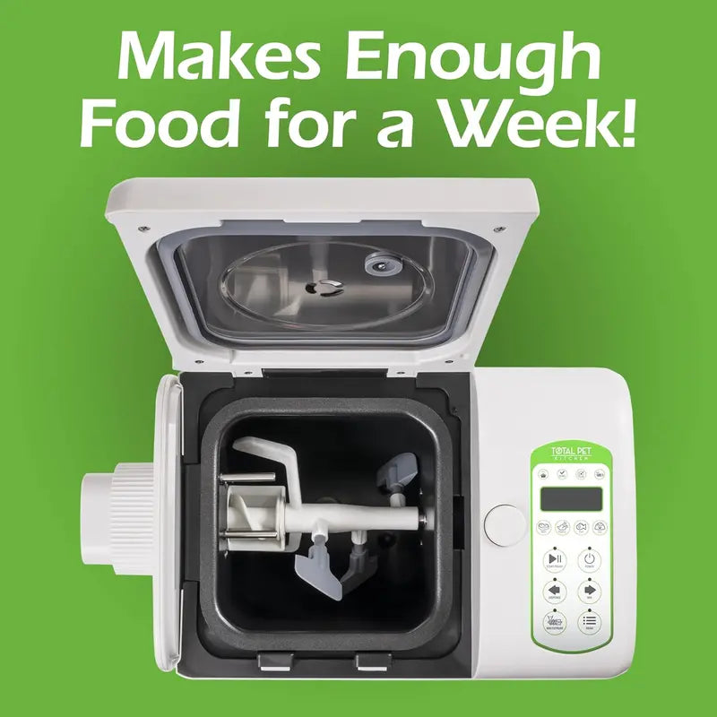 PetChef Pro All-in-One Pet Food Multicooker  4.5-Quart Smart Mixer & Dispenser