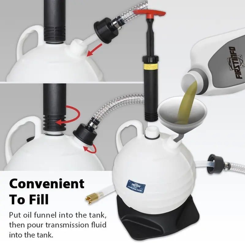 A1139HNUS Automatic ATF Fluid Pump with 21-Piece Taiwan Adapter Kit  Pneumatic & Manual Operation