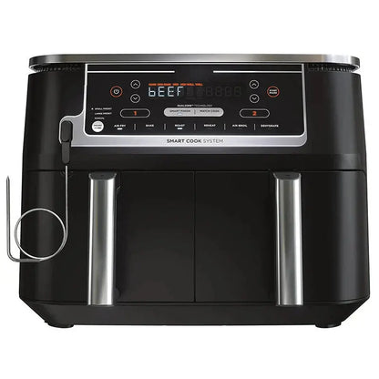 DZ401 Foodi DualZone XL Air Fryer  10-Quart, 6-in-1 Functionality, Two Independent Baskets with Separate Controls