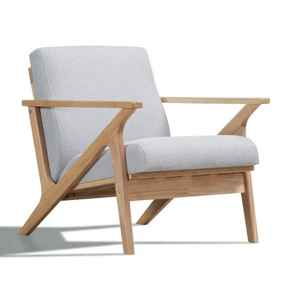 Omax Decor Zola Lounge Chair  Stylish Upholstered Accent Seating with Contemporary Profile