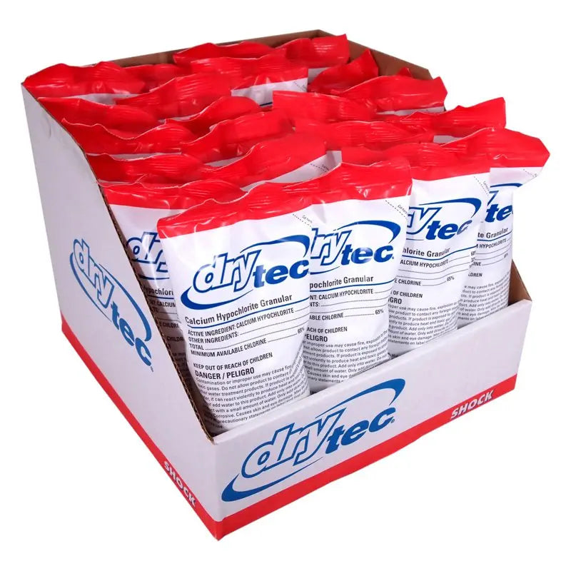 Dry Tec Calcium Hypochlorite Chlorinating Shock  24 Pack
