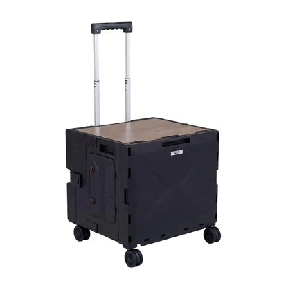 Lightweight Foldable Utility Cart with 360° Swivel Wheels