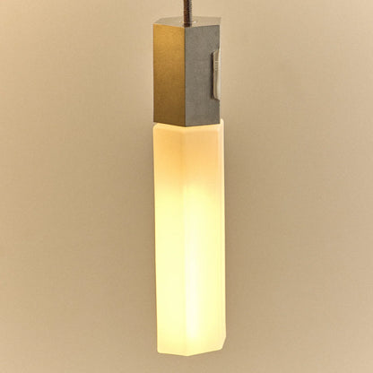 Basalt Nine Pendant in Stainless Steel