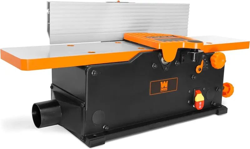 6-Inch Spiral Benchtop Jointer — 10-Amp Precision Planer for Fine Woodworking & Edge-Jointing