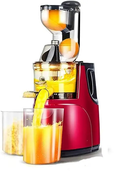 Wide-Feed Electric Juicer for Whole Fruits  Fast Cold-Press Extraction