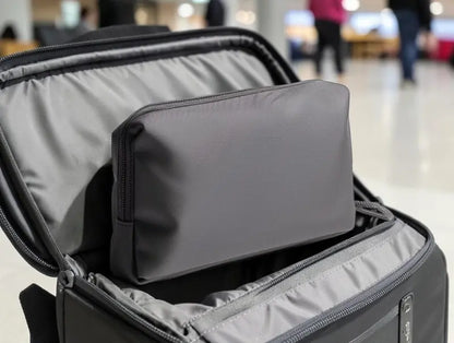 Aerovyn Water-Resistant Tech Organizer Pouch  Compact Cable & Charger Storage Case