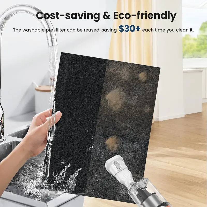 Dual-Intake Air Purifier for Large Spaces: PM2.5 Sensor, Real-Time Air Quality Display & Wide Coverage