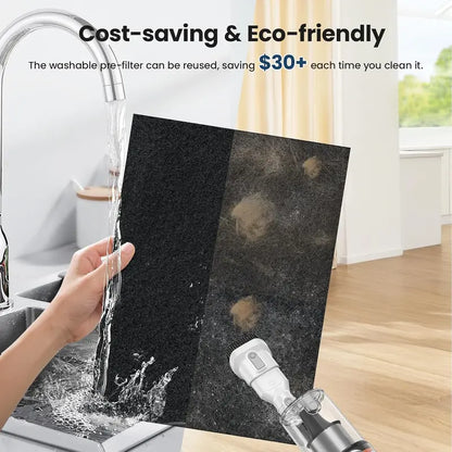 Dual-Intake Air Purifier for Large Spaces: PM2.5 Sensor, Real-Time Air Quality Display & Wide Coverage