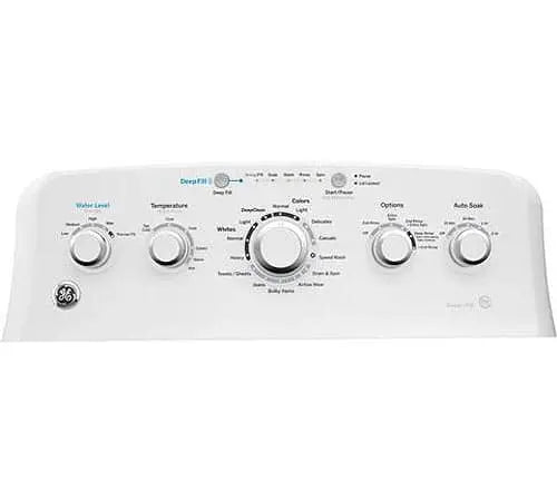 GE 4.5 Cu. Ft. White Top Load Washer With Stainless Steel Basket