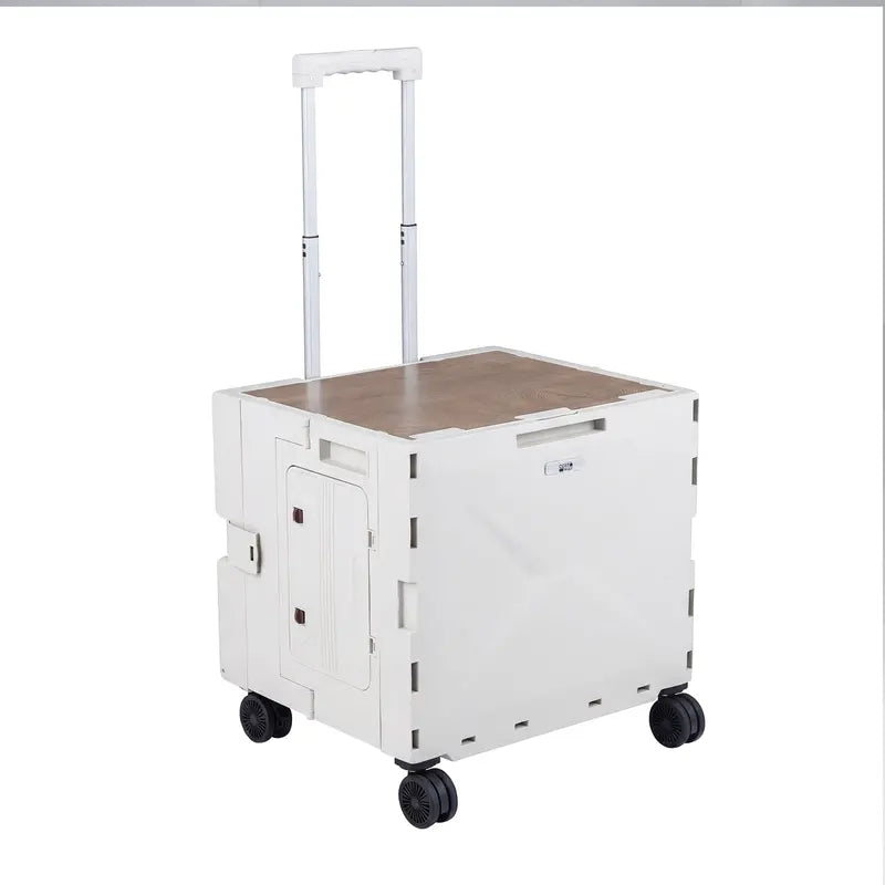 Lightweight Foldable Utility Cart with 360° Swivel Wheels
