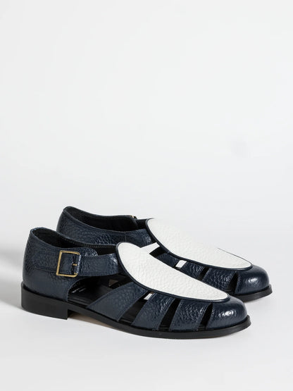 FRANCK BICOLOR NAVY & WHITE