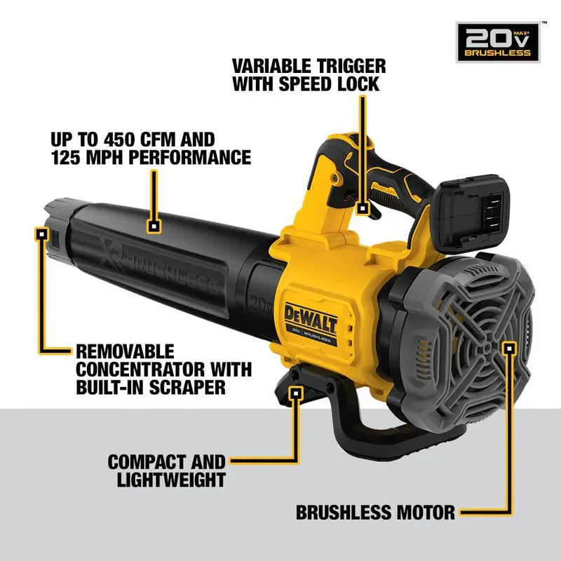 DEWALT 20V MAX Cordless Battery Powered String Trimmer & Leaf Blower Combo Kit with (1) 4.0 Ah Battery and Charger DCKO222M1