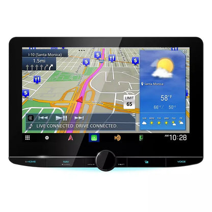 Kenwood eXcelon DNR1007XR Car Stereo  10.1″ HD Touchscreen, Navigation, Bluetooth & Wi-Fi Connectivity