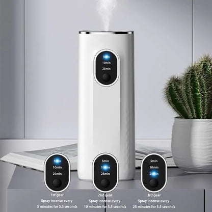 Portable Humidifier by [Brand]  Quiet, Large Room Essential Oil Diffuser for Bedroom & Hotel