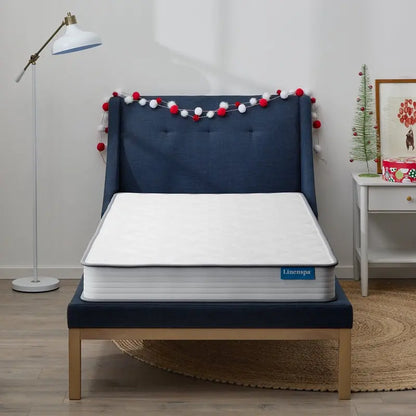 Linenspa Explorer 6  Twin Firm Tight Top Innerspring Coil Foam Mattress