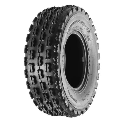 Set of 2 Maxauto 22¡Á7-10 22-7-10 Front ATV Tires Quad Sport ATV UTV Tires 22x7x10 4-Ply Mud Sand Snow and Rock Tires Tubeless Knobby Sport Tires
