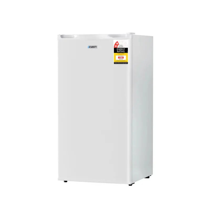 Devanti 81-Liter Upright Freezer in White